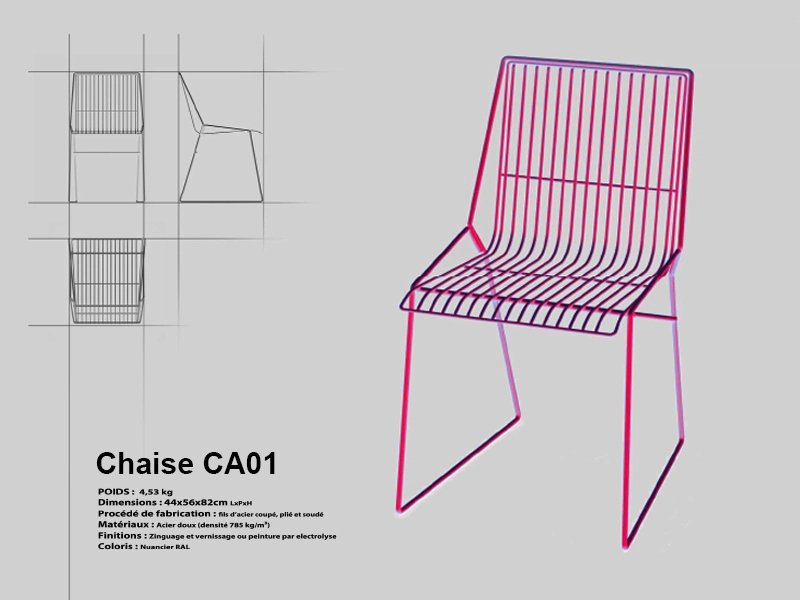 Design produit Caddie de course